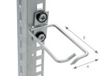 Haczyk do przewodów rack 19" TRITON 40x80 RAX-D2-X48-X3
