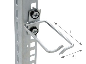 Haczyk do przewodów rack 19" TRITON 40x80 RAX-D2-X48-X3