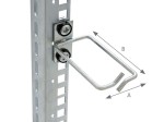 Haczyk do przewodów rack 19" TRITON  40x80 RAX-D1-X48-X3