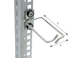 Haczyk do przewodów rack 19" TRITON  40x80 RAX-D1-X48-X3