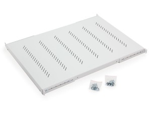 Półka rack 19" TRITON 650mm H4 150kg perforowana