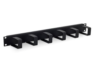 Panel rack 19"TRITON 1U z 6 metalowymi pierścieniami