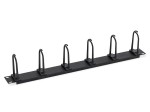 Panel rack 19" TRITON  1U z 5 dużymi pierścieniami