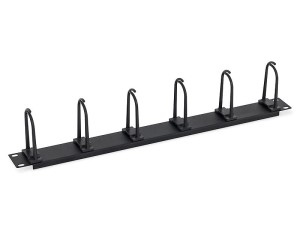 Panel rack 19" TRITON  1U z 5 dużymi pierścieniami